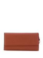 Zanellato Wave-textured Foldover Wallet - Brown