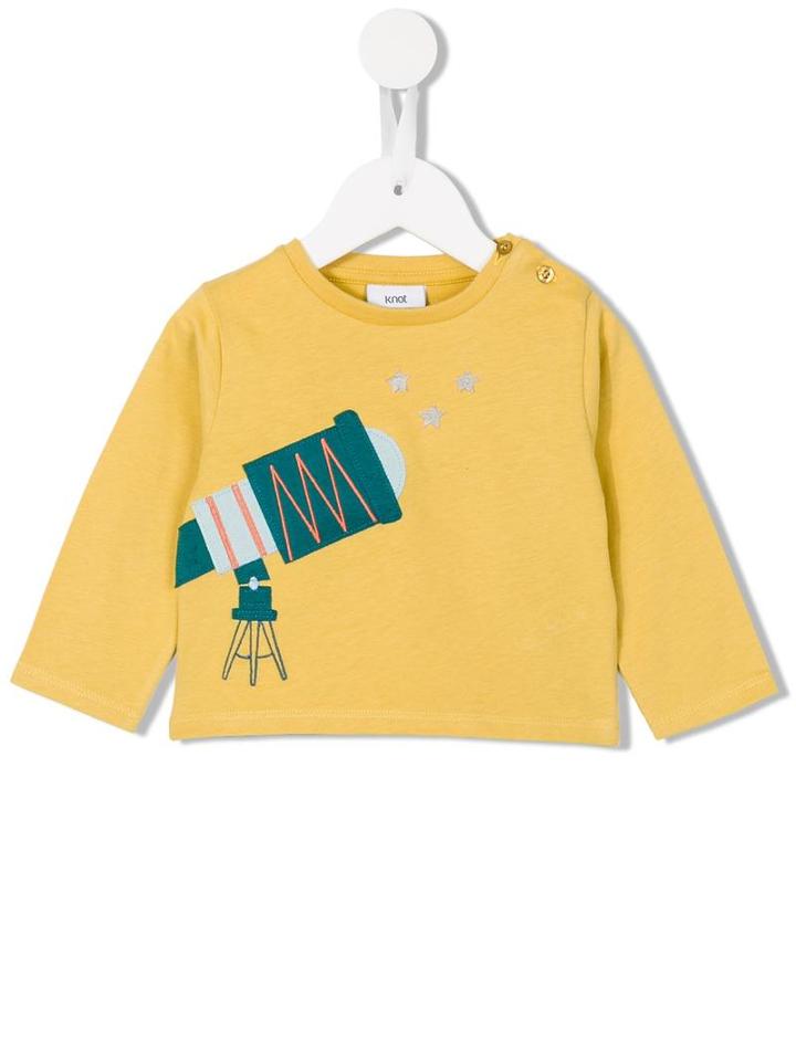 Knot 'hubble' T-shirt, Toddler Boy's, Size: 12 Mth, Yellow/orange