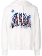 Doublet Printed Hoodie - White