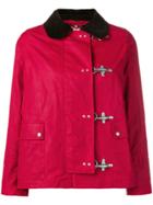 Fay Overshirt Coat - Red