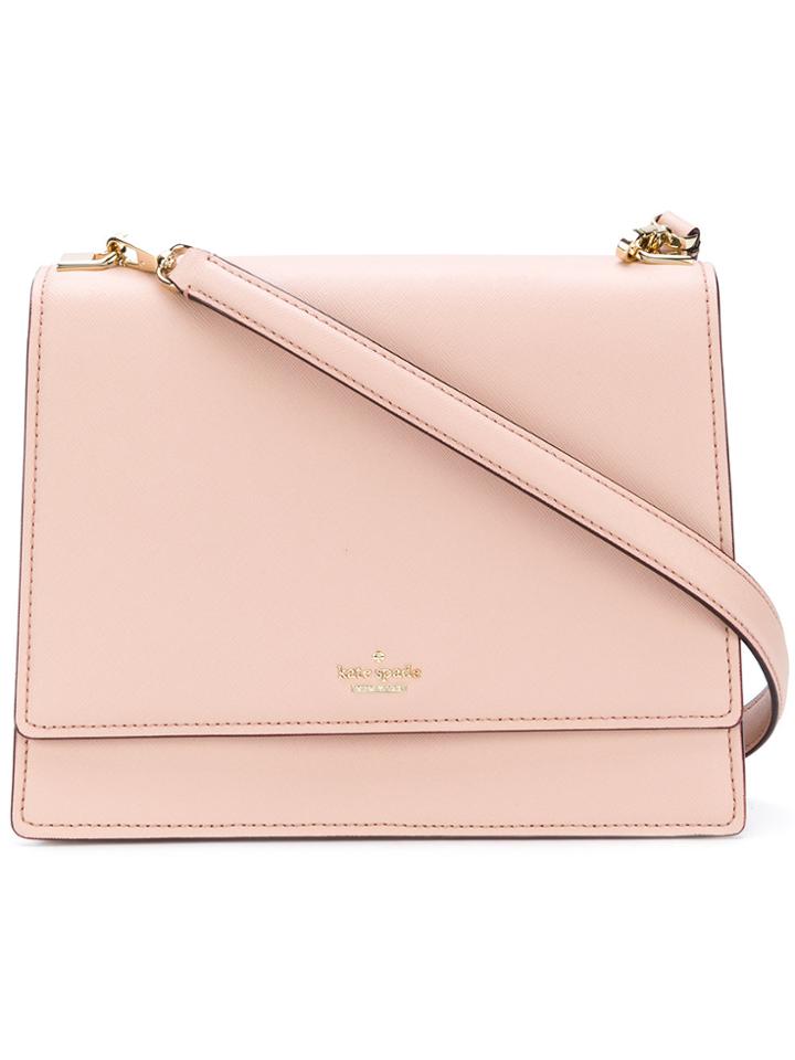 Kate Spade Box Tote - Pink & Purple