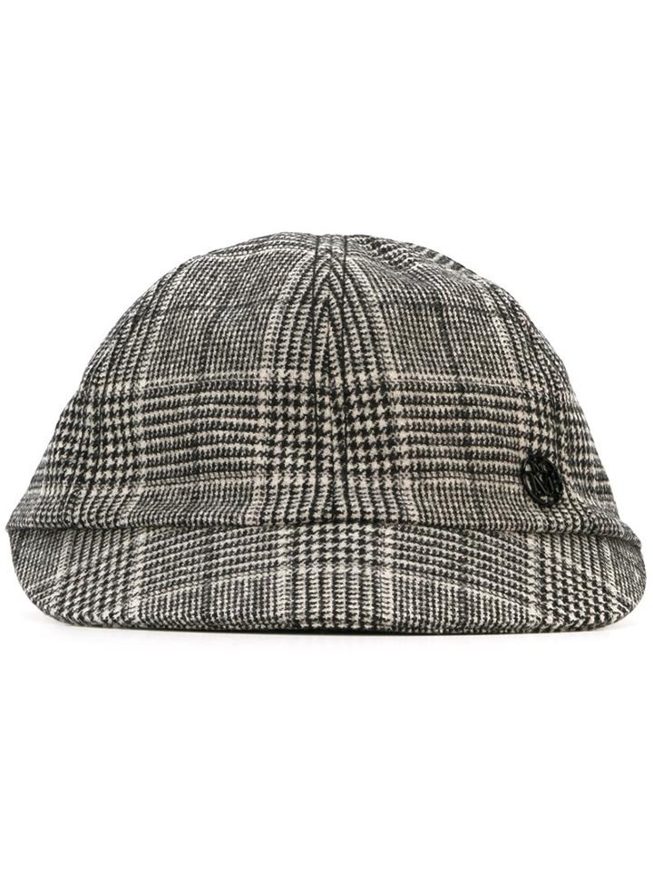 Maison Michel 'warren' Hat, Women's, Size: Medium, Black, Cotton