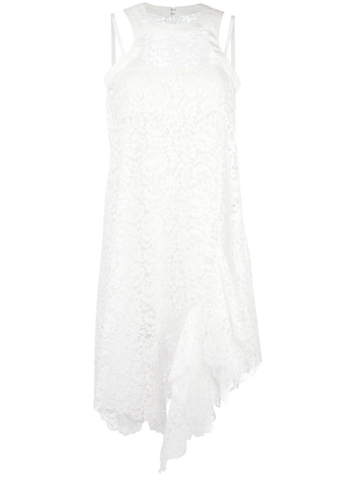 Sacai Guipure Lace Dress, Women's, Size: 2, White, Cotton/nylon/cupro/rayon