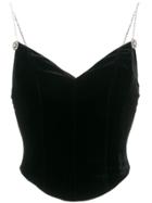 Magda Butrym George Town Embellished Top - Black