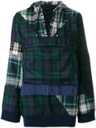 Puma Tartan Pull-over Jacket - Blue