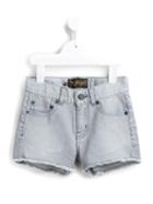 Finger In The Nose Denim Shorts, Girl's, Size: 8 Yrs, Grey