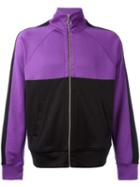 Ami Alexandre Mattiussi - Colour-block Track Top - Men - Cotton/polyester - S, Black, Cotton/polyester