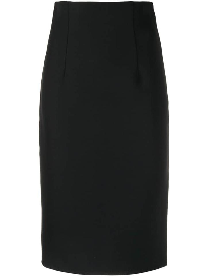 Gianluca Capannolo High-rise Pencil Skirt - Black