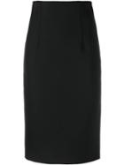 Gianluca Capannolo High-rise Pencil Skirt - Black