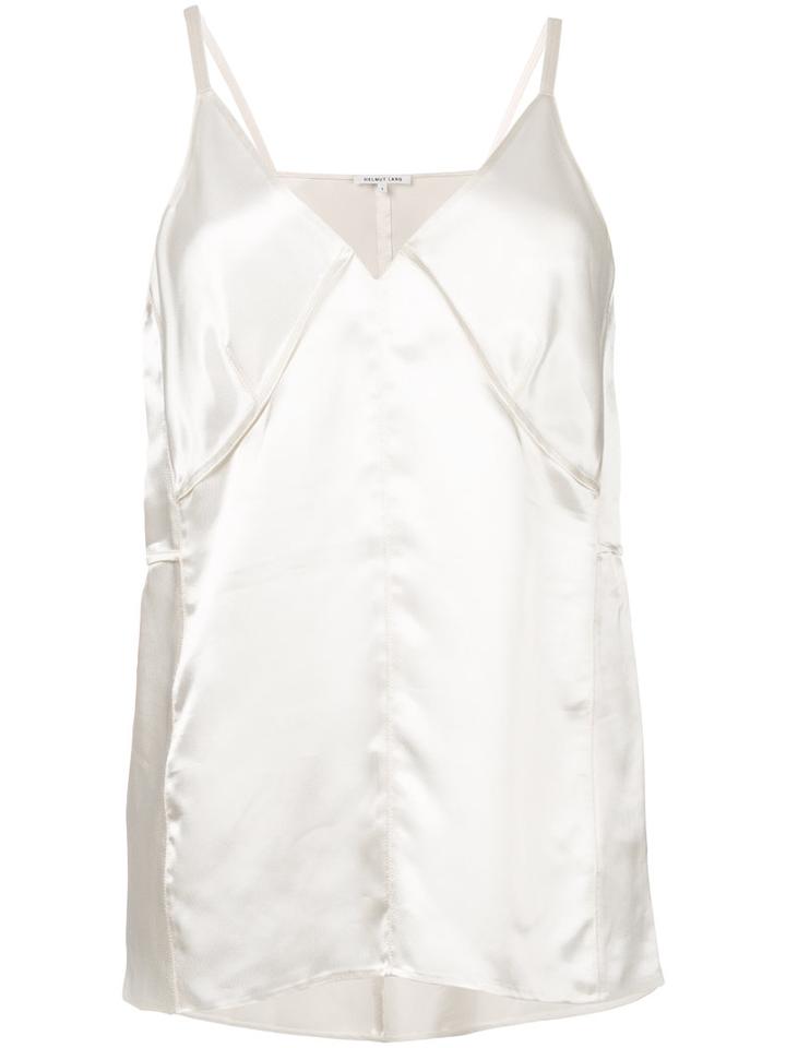 Helmut Lang - Flared Camisole - Women - Silk - L, Nude/neutrals, Silk