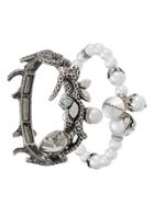 Camila Klein Two Bracelets Set - Metallic