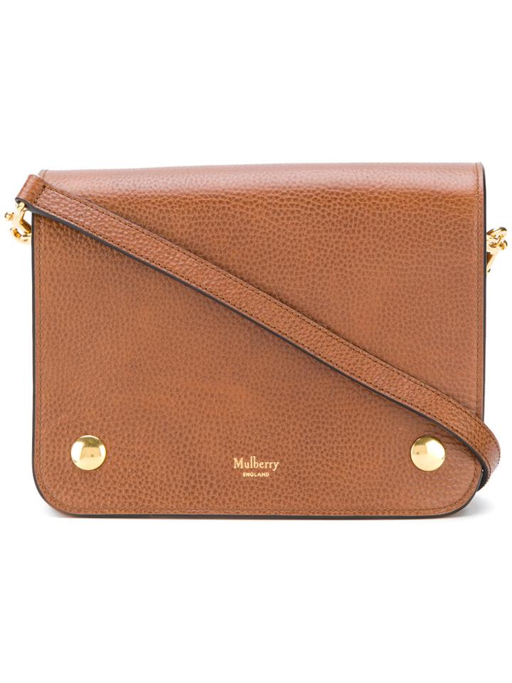 Mulberry Flap Shoulder Bag - Brown