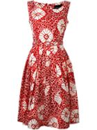 Samantha Sung Rachel Dress, Women's, Size: Xxl, Red, Cotton/spandex/elastane