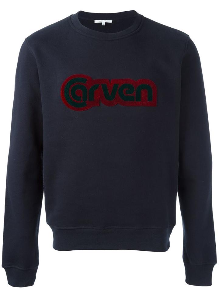 Carven Logo Patch Sweatshirt