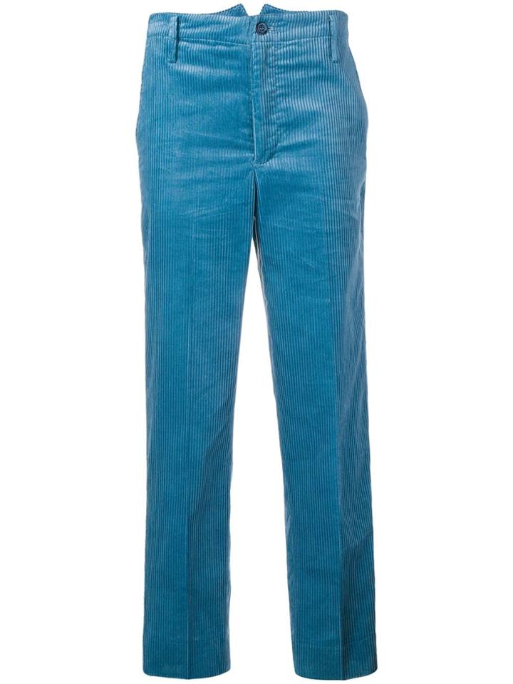 Golden Goose Deluxe Brand Corduroy Trousers - Blue