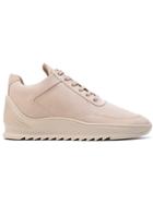 Filling Pieces Heel Cap Mono Low Top Sneakers - Nude & Neutrals