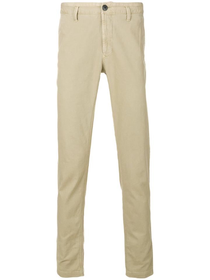 Stone Island Straight Fit Trousers - Nude & Neutrals
