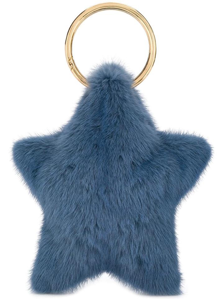 Simonetta Ravizza Furrissima Starry Tote Bag - Blue
