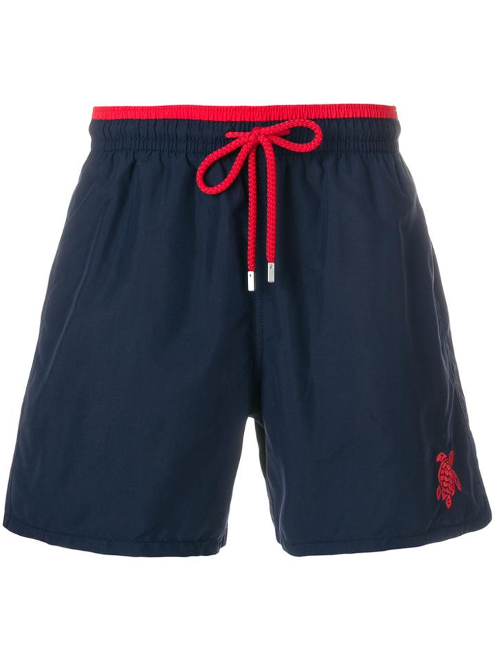 Vilebrequin Contrast Swim Shorts - Blue