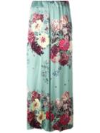 Antonio Marras Floral Print Palazzo Trousers
