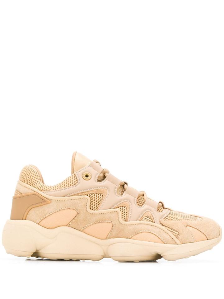 Sandro Paris Atomic Low-top Sneakers - Neutrals