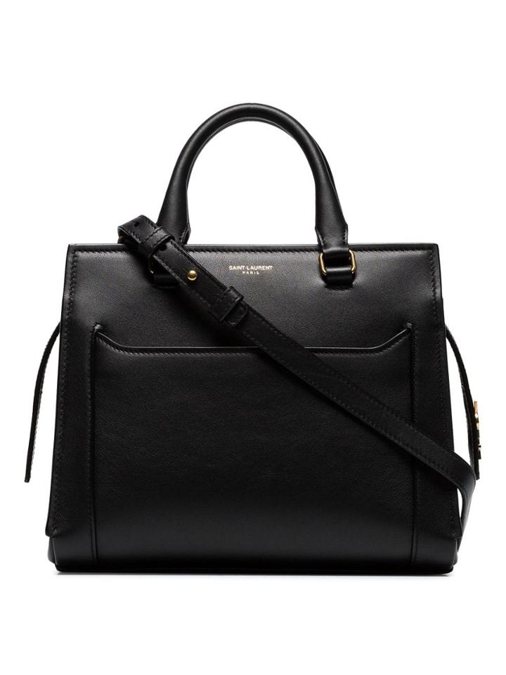 Saint Laurent Eastside Baby Cabas Dual Handle Shoulder Bag - Black