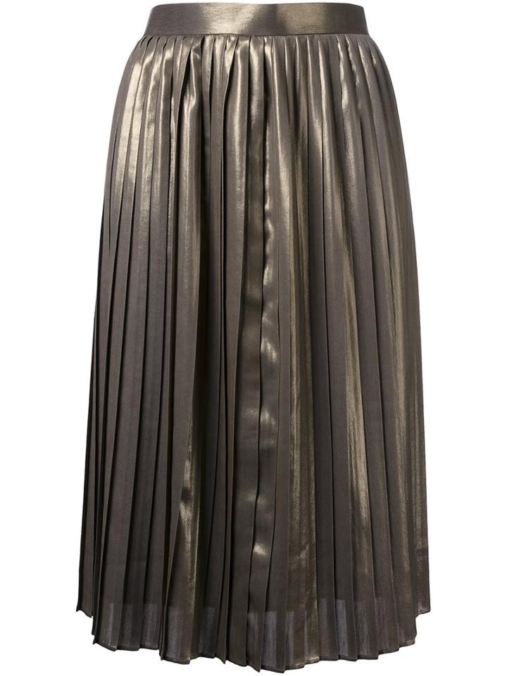 Cityshop Pleated Knee-length Skirt