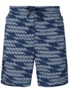 Stone Island Shadow Project Patterned Swimming Shorts - Blue