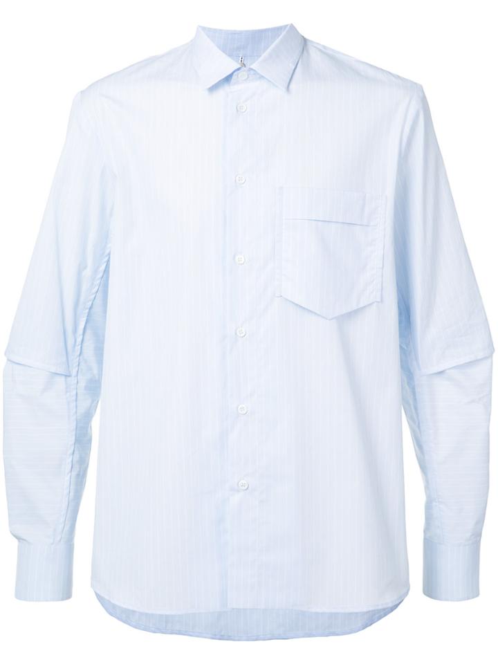 Oamc Layered Back Shirt - Blue