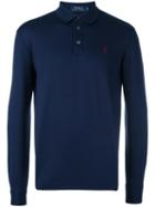 Polo Ralph Lauren - Longsleeved Polo Shirt - Men - Cotton - Xl, Blue, Cotton
