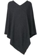 Tomas Maier Cashmere Knitted Cape - Grey