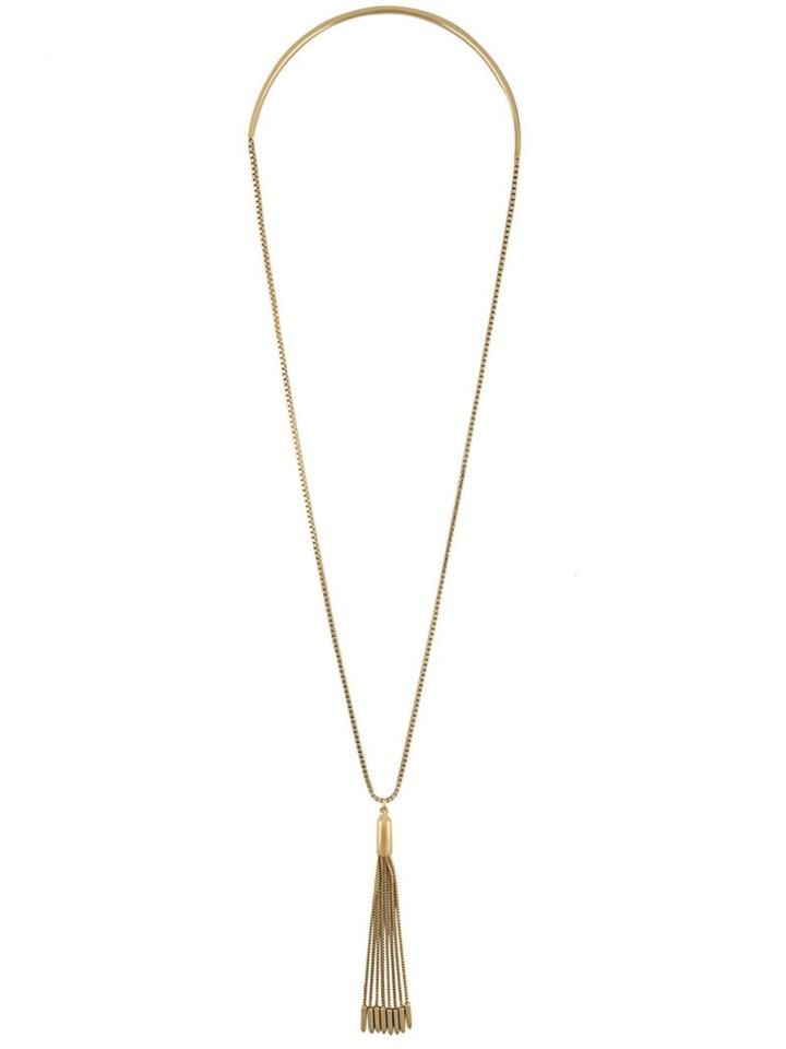 Eddie Borgo Tassel-like Pendant Long Necklace