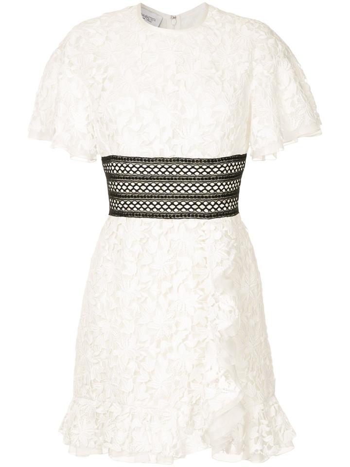 Giambattista Valli Lace Mini Dress - White