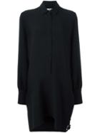 Msgm Embellished Detail Dress, Women's, Size: 44, Black, Polyester/acetate/viscose