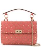 Valentino Garavani Studded Style Shoulder Bag - Pink & Purple