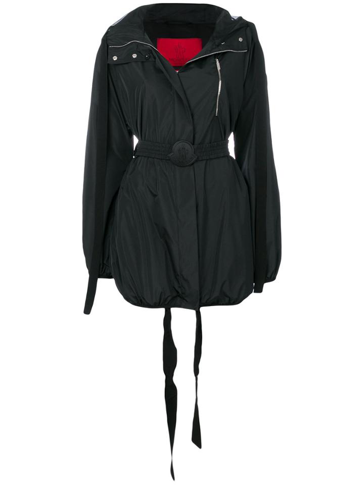 Moncler Gamme Rouge Belted Parka - Black