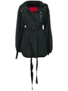 Moncler Gamme Rouge Belted Parka - Black