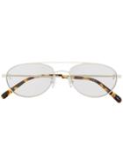 Stella Mccartney Eyewear Aviator Glasses - Neutrals