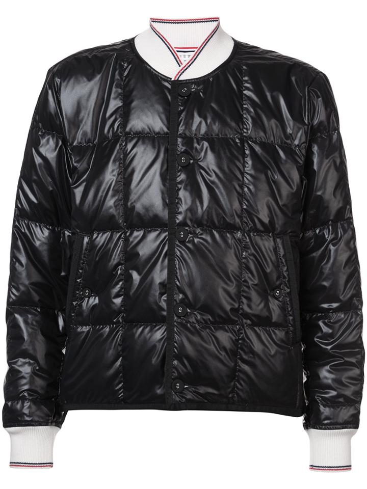 Thom Browne Square Quilted Down Jacket - Black
