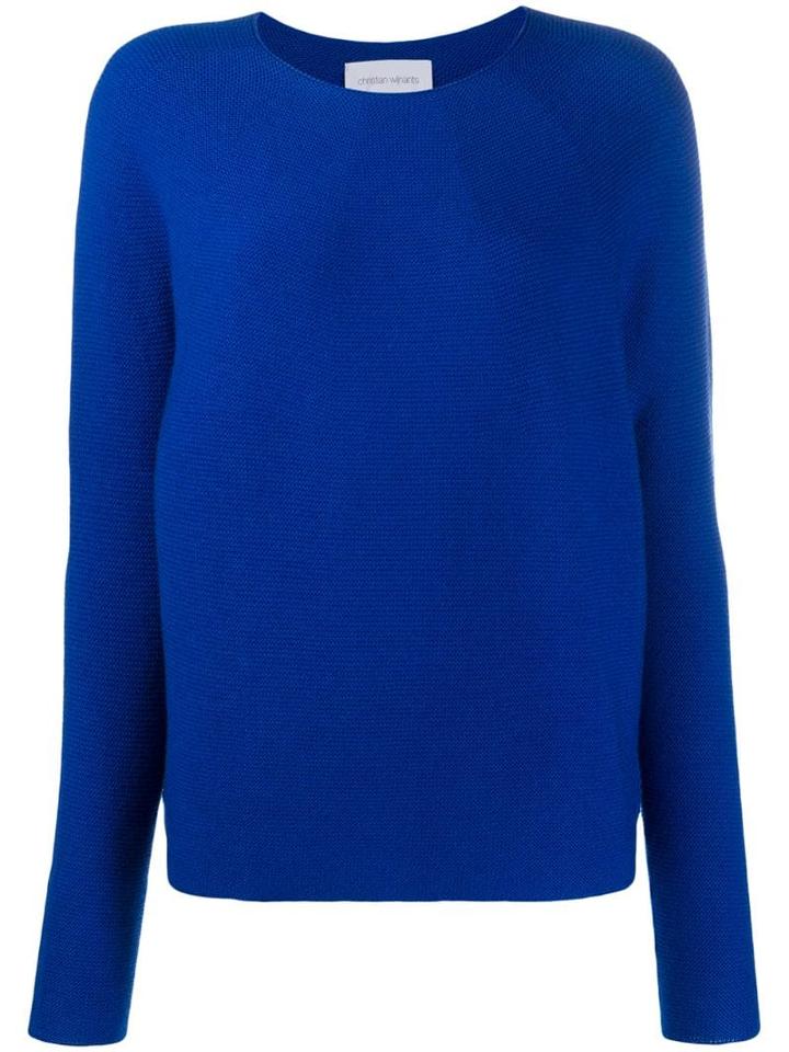 Christian Wijnants Kopa Knitted Jumper - Blue