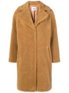Stand Camille Shearling Coat - Brown