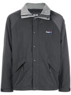 Palace Snap Buttoned Lightweight Jacket - Black