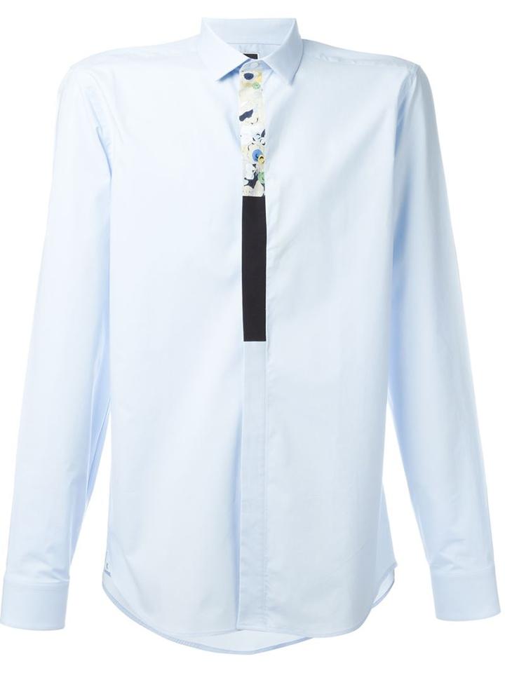 Kenzo 'moonmap' Placket Shirt