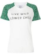 Zoe Karssen - Slogan Printed T-shirt - Women - Linen/flax - Xs, White, Linen/flax