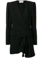 Saint Laurent Sablet Mini Dress - Black