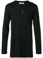 Damir Doma Long-sleeve Fitted Sweatshirt - Black