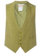 Romeo Gigli Pre-owned Classic Waistcoat - Green