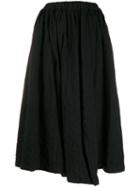 Comme Des Garçons Comme Des Garçons Asymmetric Pleated Skirt - Black
