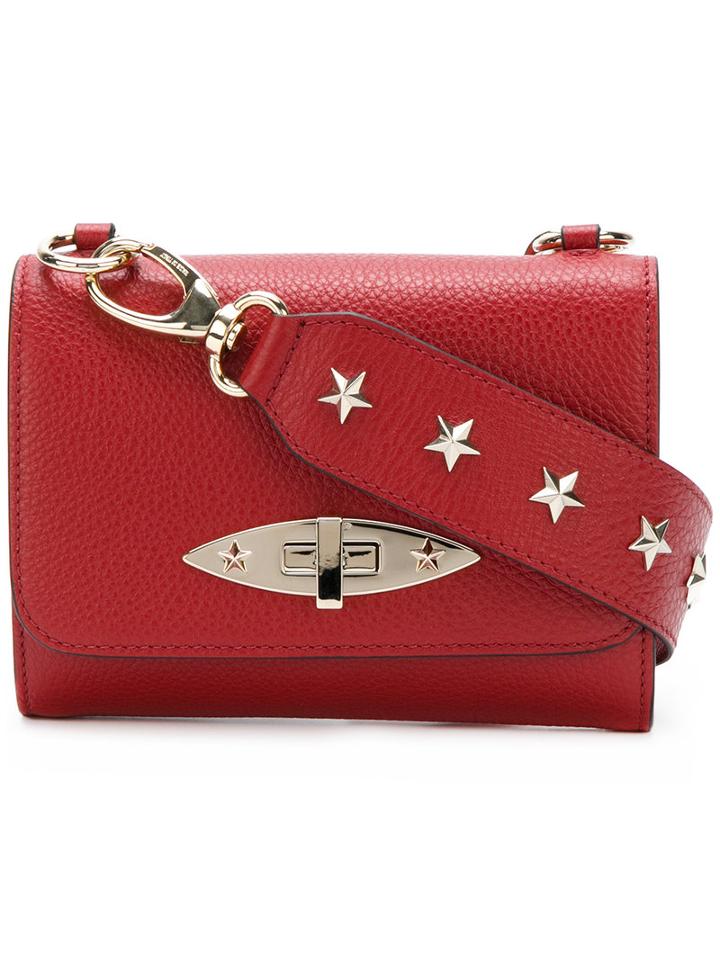 Red Valentino - Shoulder Bag With Stars - Women - Calf Leather - One Size, Calf Leather