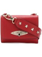 Red Valentino - Shoulder Bag With Stars - Women - Calf Leather - One Size, Calf Leather